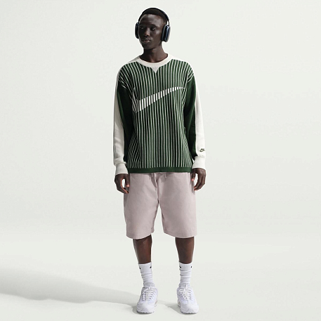 Лонгслив NIKE M NK CLUB SWEATER JERSEY