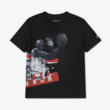Футболка JORDAN JDB MJ HISTORY LESSON SS TEE