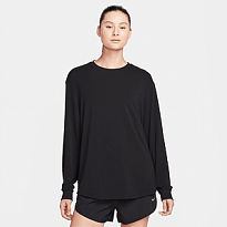 Футболка с длинным рукавом NIKE W NK ONE RELAXED DF LS TOP