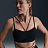 Топ NIKE W NK INF STRPY WRAP BRA