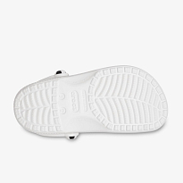 Клоги Crocs CLASSIC SOCCER BALL CLOG K WHI/BLK