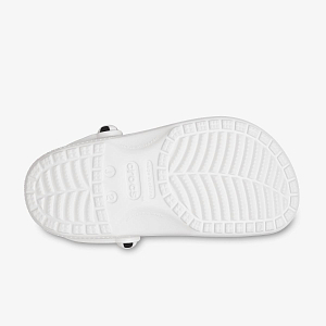 Клоги Crocs CLASSIC SOCCER BALL CLOG K WHI/BLK