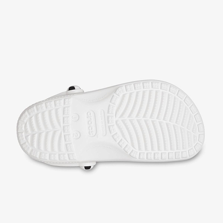 Клоги Crocs CLASSIC SOCCER BALL CLOG K WHI/BLK
