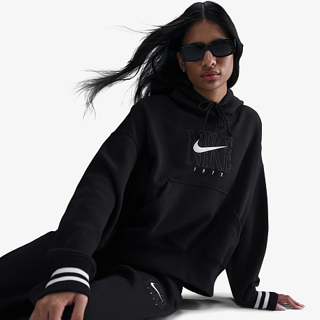 Толстовка NIKE W NSW PHNX FLC OOS GX PO HDY