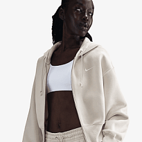 Толстовка NIKE W NSW PHNX FLC LSE CROP FZ HDY