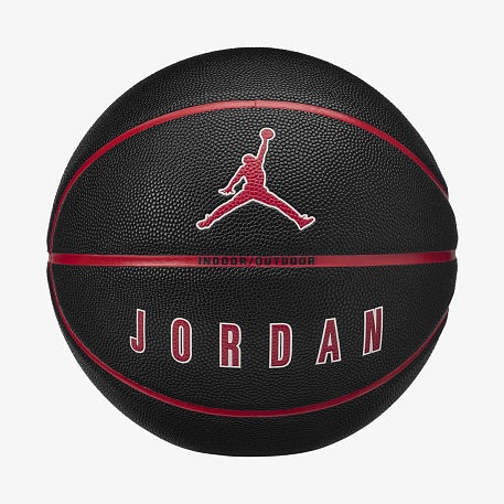 Мяч баскетбольный JORDAN ULTIMATE 2.0 8P DEFLATED BLACK/FIRE RED/WHITE/FIRE RED 07