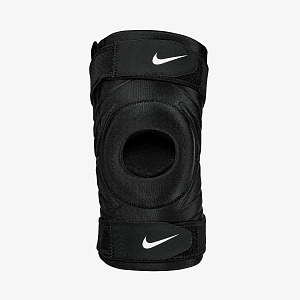 Наколенник NIKE PRO OPEN KNEE STRAP SLEEVE BLACK/WHITE S