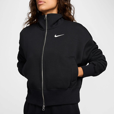 Толстовка NIKE W NSW PHNX FLC OS TRK JKT