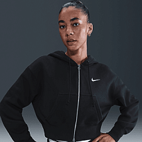 Толстовка NIKE W NSW PHNX FLC CROP FZ HDY