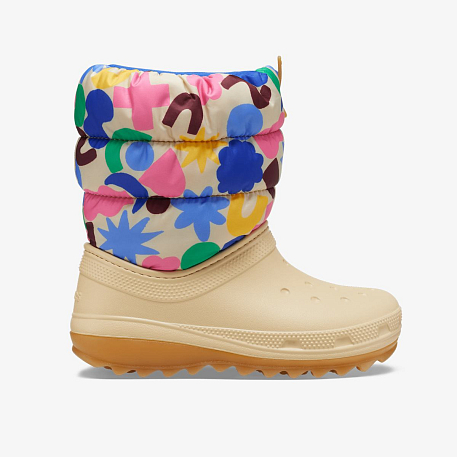 Ботинки CROCS CLASSIC       NEOPUFF GEOSHAPESBOOTK SHM