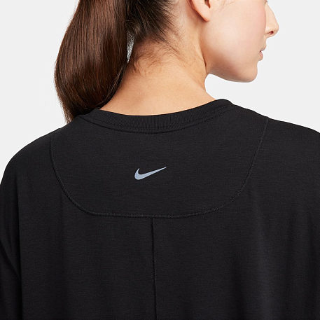 Футболка с длинным рукавом NIKE W NK ONE RELAXED DF LS TOP