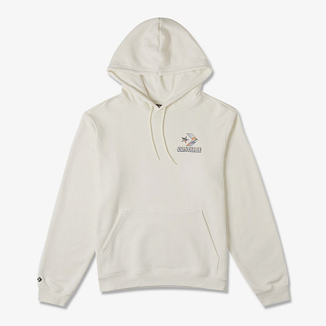 Толстовка Converse OUTDOORS GRAPHIC HOODIE EGRET
