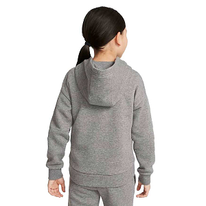 Толстовка Nike CLUB FLEECE HIGH LOW FZ HOODIE