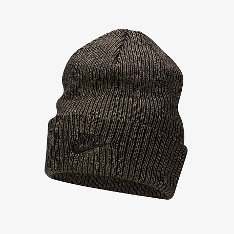 Шапка NIKE U PEAK BEANIE SC METALLIC L