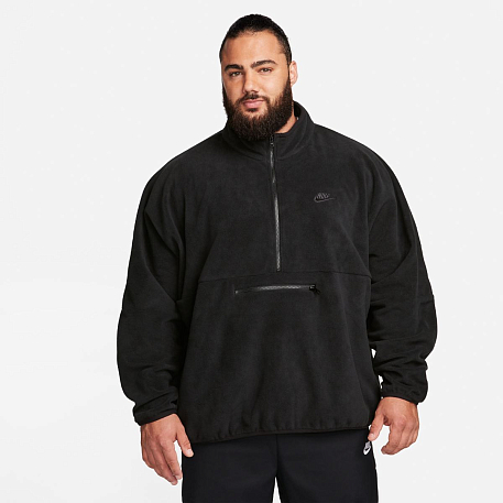 Толстовка NIKE M CLUB+ PLR LS HZ TOP