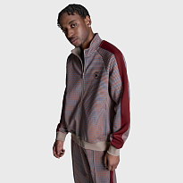 Толстовка CONVERSE MENS JACKET RETRO CHUCK TRACK JACKET AOP KNIT