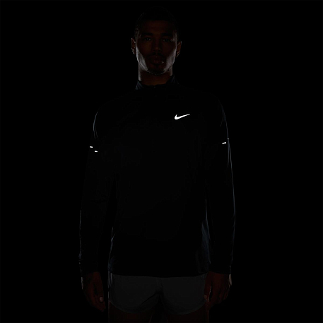 Футболка с длинным рукавом NIKE M NK DF STRIDE HZ MIDLAYER
