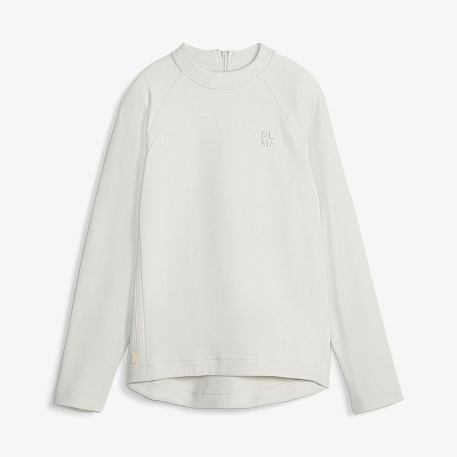 Толстовка Puma INFUSE Relaxed Mock Neck Crew Sedate Gra