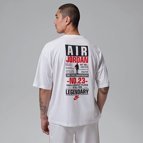 Футболка JORDAN M J FLT REIS LGND SS CREW