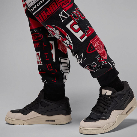 Брюки JORDAN M J ESS AOP FLC PANT