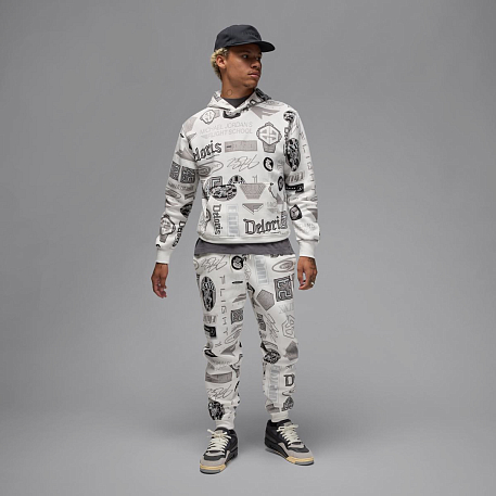 Брюки JORDAN M J ESS AOP FLC PANT