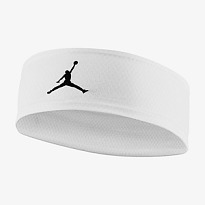 Повязка на голову JORDAN JORDAN DRI-FIT PERFORMANCE SPORT HEADBAND WHITE/BLACK OSFM