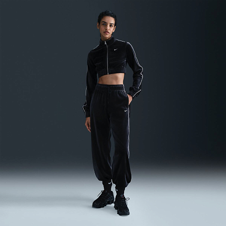 Толстовка NIKE W NSW CLLCTN VELOUR FZ TOP OFL