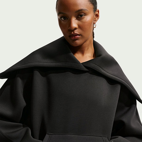 Толстовка NIKE W NSW PREGAME FLC ZIP HOOD PO