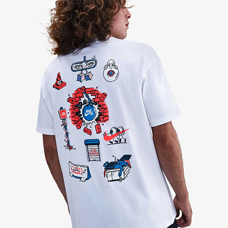 Футболка NIKE U NK SB TEE M90 SKATE CHAR