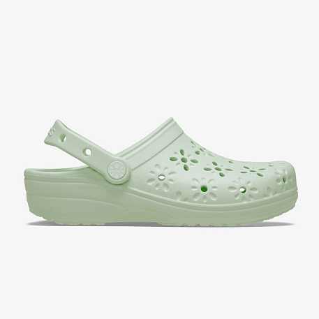 Клоги CROCS Classic  Floral  Cut  Out Clog Chk