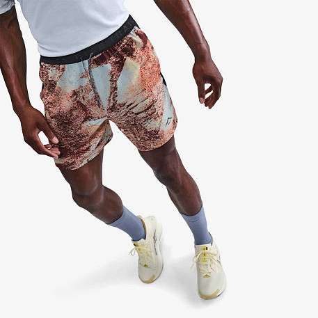 Шорты NIKE M NK DF TRAIL AOP 6 BF SHORT