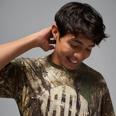 Футболка JORDAN M J BRK RLT AOP SS CREW